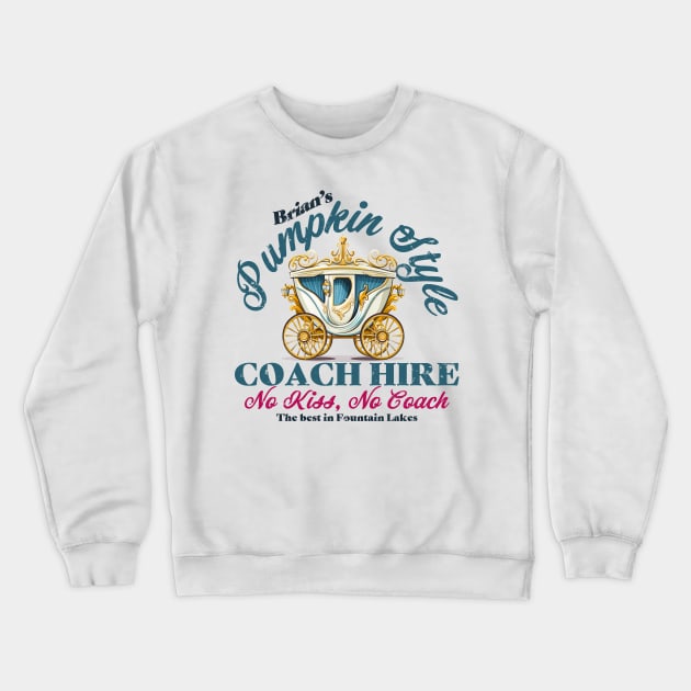 Pumpkin Style Coach | Kath & Kim Crewneck Sweatshirt by Mattk270